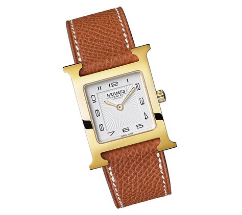 hermes silver watch|Hermes unisex 21010.